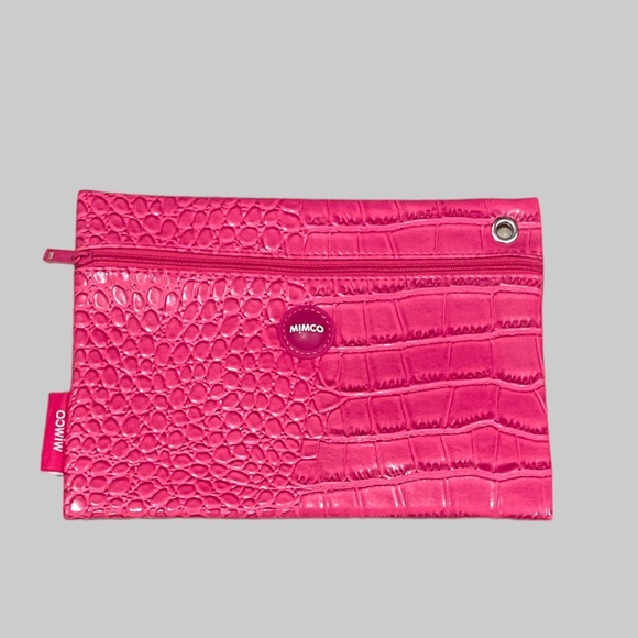 Mimco Handbags - Mimco Animal Skin Pouch